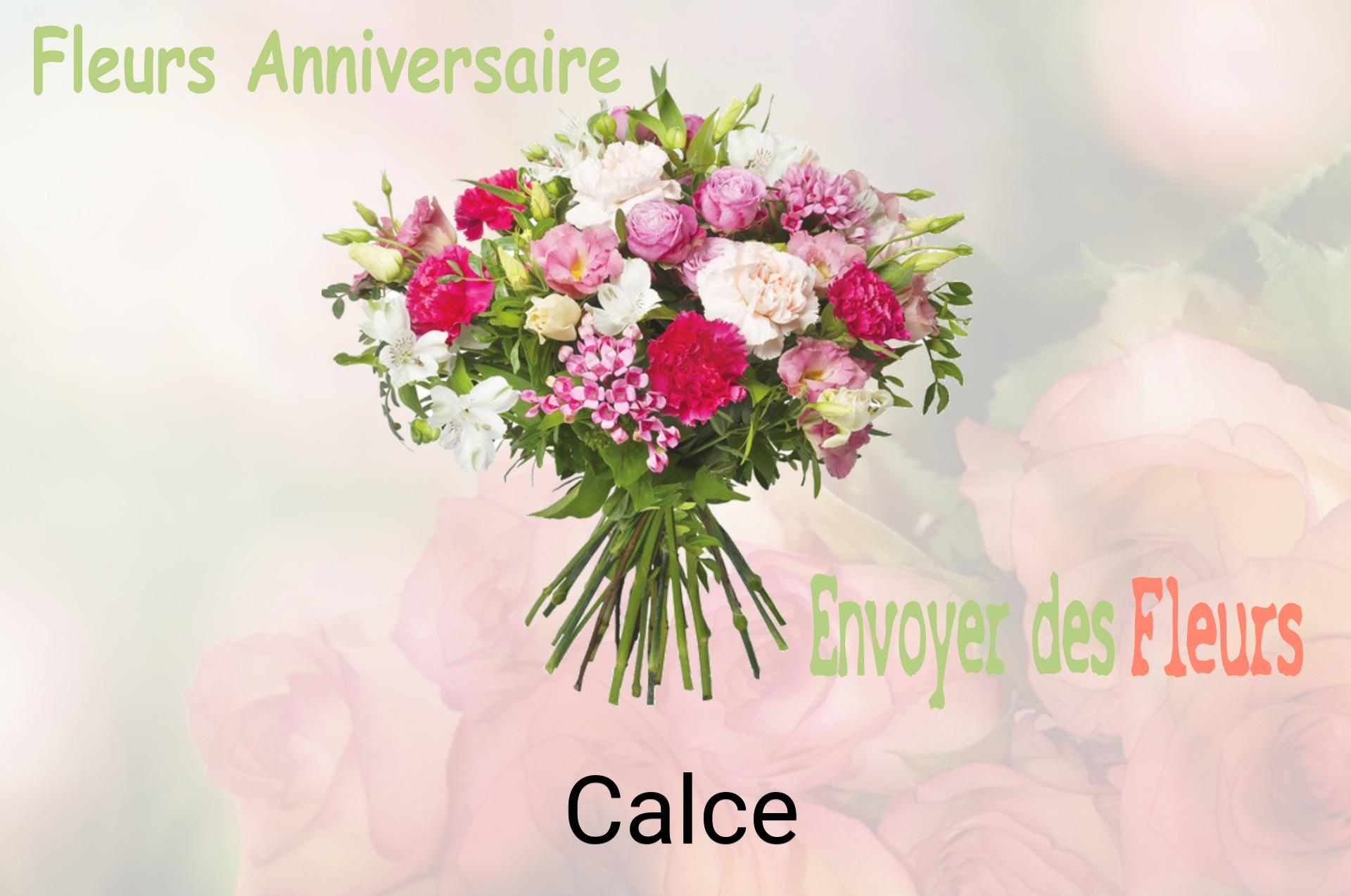 Bouquet de fleurs d’anniversaire livré à Calce
